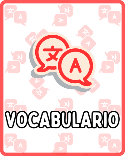 vocabulario